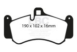 EBC Racing 01-03 Porsche 911 (996) GT2 3.6TT (Cast Iron Rotor Only) RP-X Front Brake Pads thumbnail 2