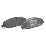 EBC Racing 10-14 Ford Mustang (5th Gen) 3.7L RP-X Front Brake Pads thumbnail 1