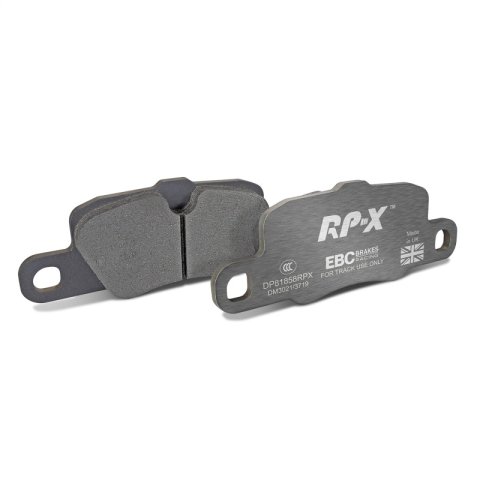 EBC Racing 12-15 Porsche 911 (991) Carrera S 3.8L (Cast Iron Rotor Only) RP-X Rear Brake Pads thumbnail 1