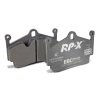 EBC Racing 12-16 Porsche Boxster 2.7L (Cast Iron Rotors Only) RP-X Rear Brake Pads thumbnail 4
