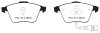 EBC Racing 07-10 Audi TT Quattro 3.2L RP-X Front Brake Pads thumbnail 4