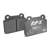 EBC Racing 08-16 Mitsubishi Lancer Evo 10 2.0L Turbo (1 Piece Rotor) RP-X Rear Brake Pads thumbnail 1