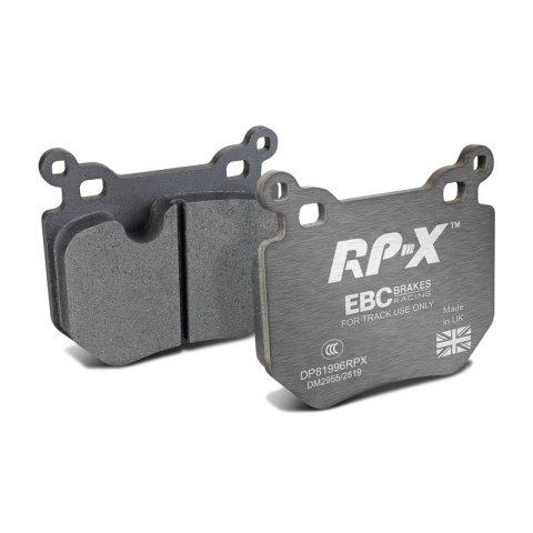 EBC Racing 08-10 BMW 135 3.0L Twin Turbo RP-X Rear Brake Pads thumbnail 1