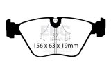 EBC Racing 92-95 BMW M3 3.0L (E36) RP-X Front Brake Pads thumbnail 2