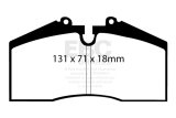 EBC Racing 92-93 Porsche 911 (964) 3.3L Turbo RP-X Front Brake Pads thumbnail 2