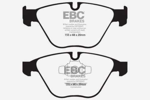 EBC 13+ BMW X1 2.0 Turbo (28i) Redstuff Front Brake Pads thumbnail 4