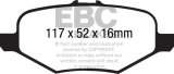 EBC 13+ Ford Explorer 3.5 Twin Turbo 4WD Greenstuff Rear Brake Pads thumbnail 5