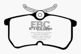 EBC 13+ Ford Fiesta 1.6 Turbo ST Redstuff Rear Brake Pads thumbnail 5