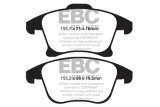 EBC 13+ Ford Fusion 1.6 Turbo Greenstuff Front Brake Pads thumbnail 3