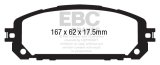 EBC 13+ Jeep Cherokee 3.2 Ultimax2 Front Brake Pads thumbnail 5
