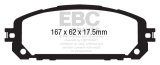 EBC 13+ Jeep Cherokee 3.2 Ultimax2 Front Brake Pads thumbnail 6