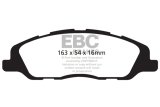 EBC 13-14 Ford Mustang 3.7 (A/T+Performance Pkg) Greenstuff Front Brake Pads thumbnail 2
