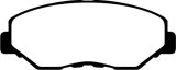 EBC 13-15 Acura ILX 1.5 Hybrid Greenstuff Front Brake Pads thumbnail 6