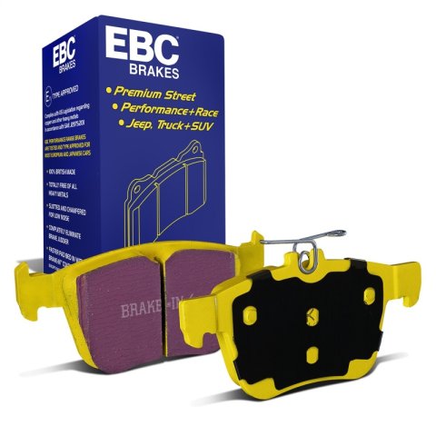 EBC 14-20 Audi S3 2.0 Turbo Yellowstuff Rear Brake Pads thumbnail 4