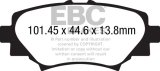EBC 14+ Mazda 3 2.0 (Japan Build) Ultimax2 Rear Brake Pads thumbnail 5