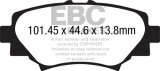 EBC 14+ Mazda 3 2.0 (Japan Build) Ultimax2 Rear Brake Pads thumbnail 6