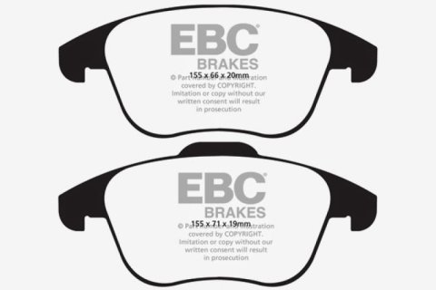 EBC 15 and up Audi Q3 2.0 Turbo Yellowstuff Front Brake Pads thumbnail 7