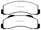 EBC 15+ Ford Expedition 3.5 Twin Turbo 2WD Ultimax2 Front Brake Pads thumbnail 1