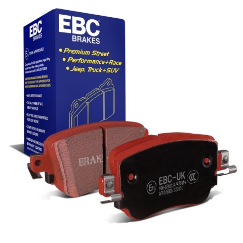 EBC 15-19 Volkswagen GTI 2.0T Redstuff Rear Brake Pads thumbnail 1