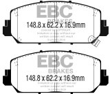 EBC 16+ Acura ILX 2.4 Redstuff Front Brake Pads thumbnail 4