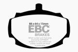 EBC 62-81 Mg MGB 1.8 Yellowstuff Front Brake Pads thumbnail 7