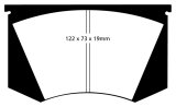 EBC 64-66 Ac Cobra 7.0 Redstuff Front Brake Pads thumbnail 1
