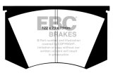 EBC 64-66 Ac Cobra 7.0 Redstuff Front Brake Pads thumbnail 3