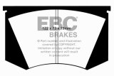 EBC 64-66 Ac Cobra 7.0 Redstuff Front Brake Pads thumbnail 5
