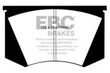 EBC 64-66 Ac Cobra 7.0 Redstuff Front Brake Pads thumbnail 6