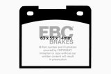 EBC 66-68 Volvo 140 1.8 Redstuff Rear Brake Pads thumbnail 6