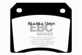 EBC 67-69 Fiat Dino 2 Ultimax2 Rear Brake Pads thumbnail 2
