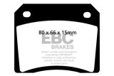 EBC 67-74 Ac 428 7.0 Greenstuff Rear Brake Pads thumbnail 3