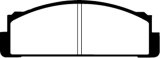 EBC 68-83 Fiat 124 1.6 Greenstuff Front Brake Pads thumbnail 2