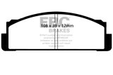 EBC 68-83 Fiat 124 1.6 Greenstuff Front Brake Pads thumbnail 4