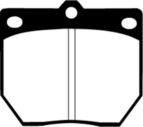 EBC 70-74 Datsun 240Z 2.4 Greenstuff Front Brake Pads thumbnail 1