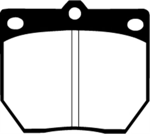 EBC 70-74 Datsun 240Z 2.4 Greenstuff Front Brake Pads thumbnail 2