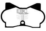 EBC 70-74 De Tomaso Pantera 5.7 Redstuff Front Brake Pads thumbnail 4