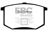EBC 75-80 Lotus Esprit 2.0 Redstuff Rear Brake Pads thumbnail 7