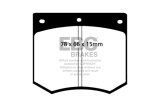 EBC 75-86 Ac 3000 3.0 Redstuff Front Brake Pads thumbnail 4