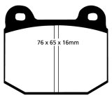 EBC 77-83 BMW 320 2.0 (E21) Yellowstuff Front Brake Pads thumbnail 1