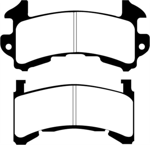 EBC 79-85 Buick Riviera (Fwd) 3.8 Turbo Ultimax2 Rear Brake Pads thumbnail 2