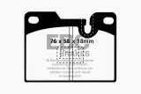 EBC 79-88 Porsche 924 2.0 Turbo Greenstuff Rear Brake Pads thumbnail 4