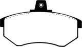 EBC 81-83 Audi 5000 2.1 Turbo Redstuff Front Brake Pads thumbnail 6