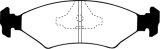 EBC 81-85 Ferrari Mondial 2.9 QV Greenstuff Rear Brake Pads thumbnail 5
