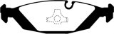 EBC 83-85 BMW 318 1.8 (E30) Greenstuff Rear Brake Pads thumbnail 6