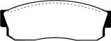 EBC 83-86 Nissan Pulsar 1.5 Turbo Greenstuff Front Brake Pads thumbnail 5