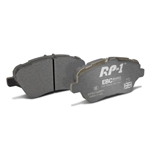 EBC Racing 12-17 Ford Fiesta ST (Mk7) RP-1 Race Front Brake Pads thumbnail 1