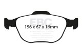 EBC Racing 04-08 Ford Fiesta ST (Mk6) RP-X Front Brake Pads thumbnail 3