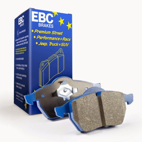 EBC 85-88 Chevrolet Camaro (3rd Gen) 2.8 (Performance Package) Bluestuff Front Brake Pads thumbnail 4