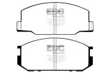 EBC 85-90 Lotus Esprit 2.2 Yellowstuff Front Brake Pads thumbnail 7